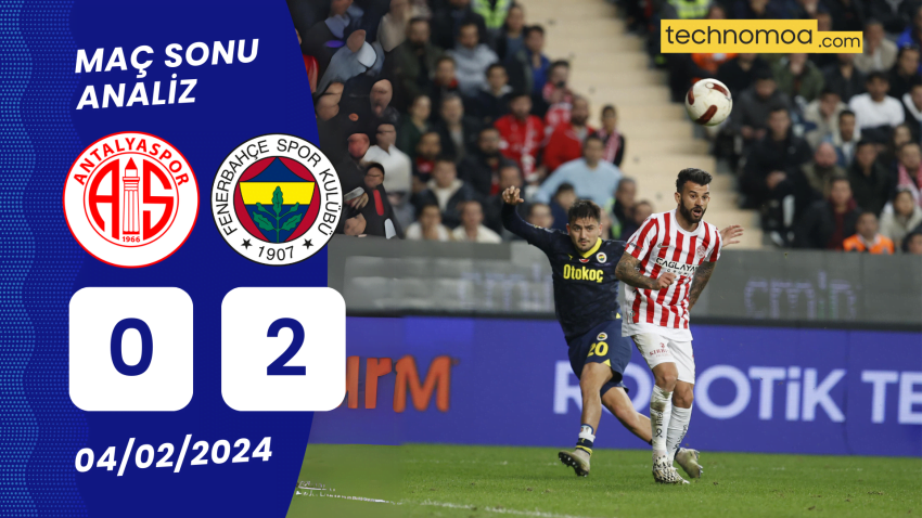 Puanlar Cengiz’den – Antalyaspor 0-2 Fenerbahçe Maç Sonu