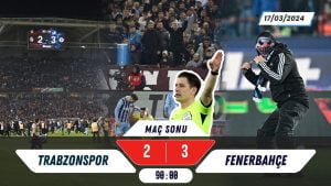 Trabzonspor 2-3 Fenerbahçe Maç Sonu | ÖZET | Olaylı Maç