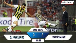 Olympiakos 3-2 Fenerbahçe | Konferans Ligi | Maç Sonu